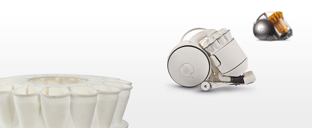 Prototyp odkurzacza cylindrycznego Dyson