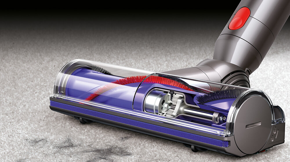 Dyson V8 Absolute Cordless Vacuum Cleaner Direct Drive Head Technology