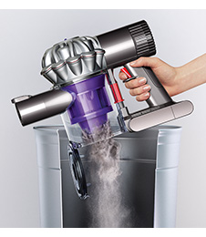 Hygienic bin emptying